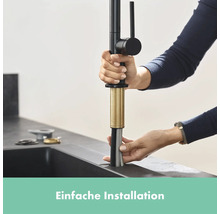 Installation einer Küchenarmatur