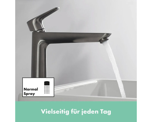 Wasserhahn mit normalem Strahl