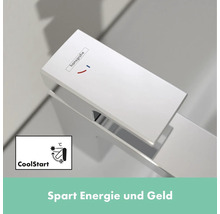 hansgrohe Waschtischarmatur VERNIS SHAPE 70 CoolStart chrom mit Zugstangen-Ablaufgarnitur 71593000