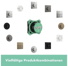 hansgrohe Umstellventil Unterputz SHOWERSELECT COMFORT S für 3 Verbraucher schwarz matt ohne Unterputzgrundkörper 15558670