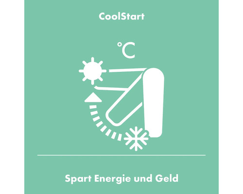 CoolStart Symbol: Spart Energie und Geld