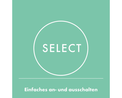 Select Funktion zum einfachen An- und Ausschalten