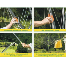 Wäschespinne JUWEL Novaplus Evolution Lift