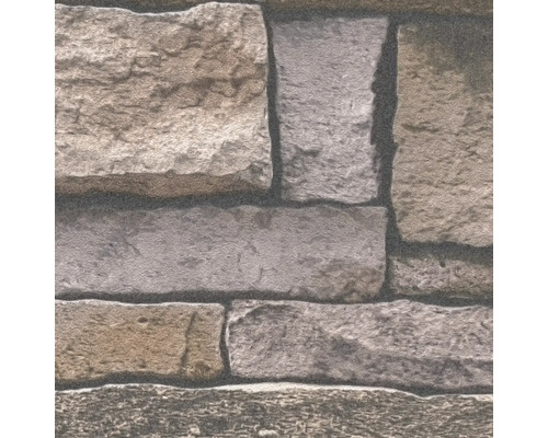 Tapete mit Steinmaueroptik