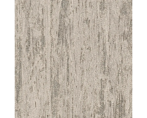 Nahaufnahme einer beigen Textiltapete mit vertikalem Muster