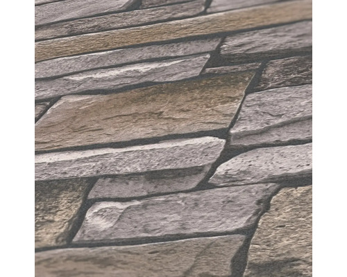 Nahaufnahme einer Steinoptik Tapete