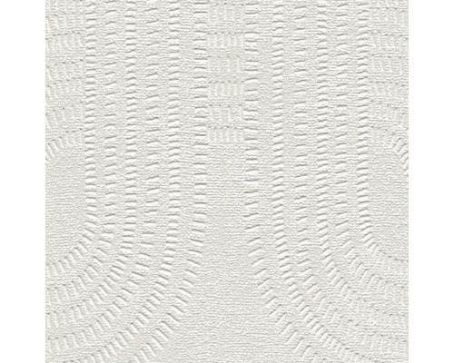 Weiße Struktur Tapete mit geometrischem Muster
