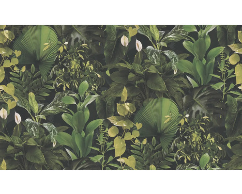 Tapete mit verschiedenen Pflanzenmotiven