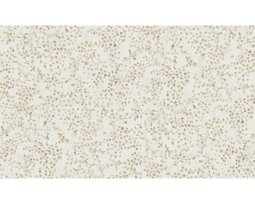 Tapete mit floralem Muster und Blätterdesign