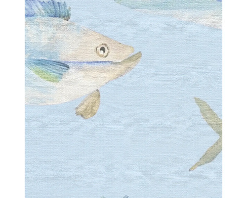 Tapete mit Fischmotiv