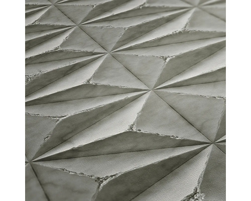 Dreidimensionale Wandfliese mit geometrischem Muster