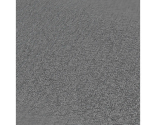 Nahaufnahme einer grauen Tapete mit dezenter Textur.