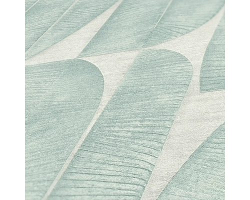 Tapete mit abstraktem Blattmuster