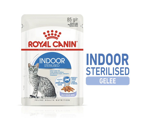 Royal Canin Katzenfutter Indoor Sterilised im 85-Gramm-Beutel