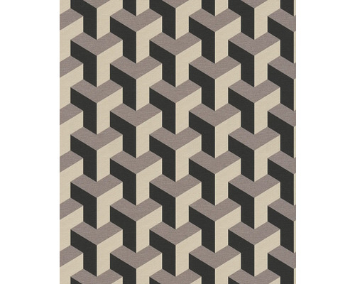 Tapete mit geometrischem 3D-Design