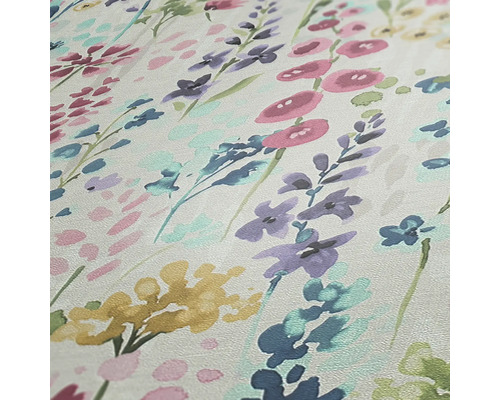 Tapete mit floralem Muster