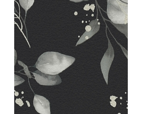 Nahaufnahme eines floralen Musters mit Blättern