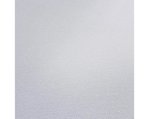 Nahaufnahme eines hellen Stoffes mit feiner Webstruktur