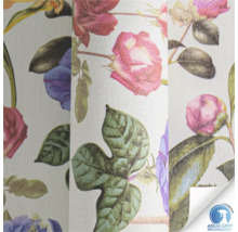 Tapetenrolle mit Blumenmuster und Aqua Grip Technologie