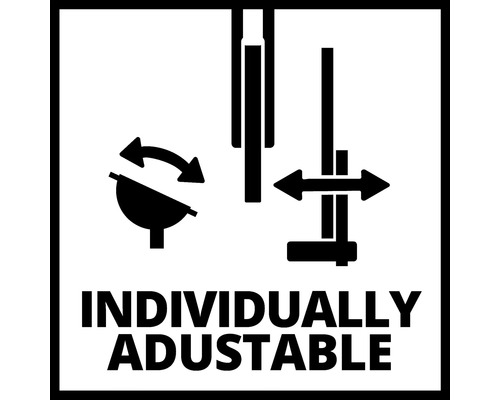 Symbol für individuelle Einstellbarkeit