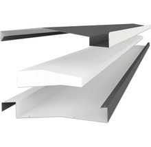 Pergola Biohort 3x3 inkl. beweglichen, isolierten Lamellendach für geringere Geräuschentwicklung und Wärmeabstrahlung 312 x 312 cm dunkelgrau-metallic/silber