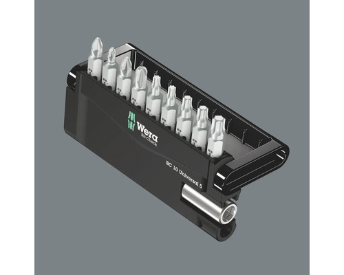 Wera Bit-Check mit verschiedenen Schrauberbits