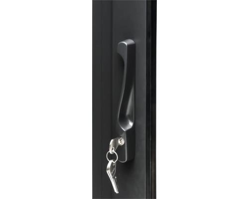 Türgriff mit Schlüssel im Schloss