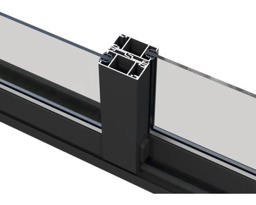 Fensterprofil aus Aluminium