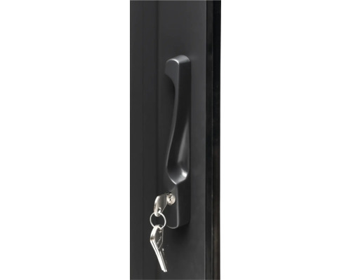 Türgriff mit Schlüssel im Schloss