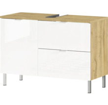 Waschbeckenunterschrank mit zwei Türen und einer Schublade