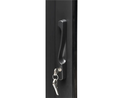 Türgriff mit Schlüssel im Schloss