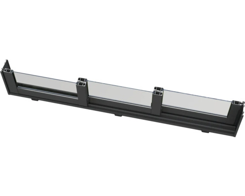 Fensterprofil mit Glasfüllung