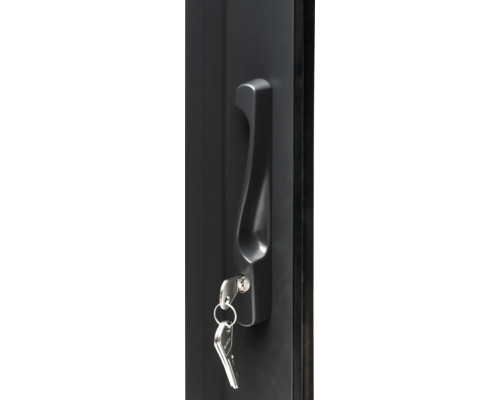 Türgriff mit Schlüssel im Schloss