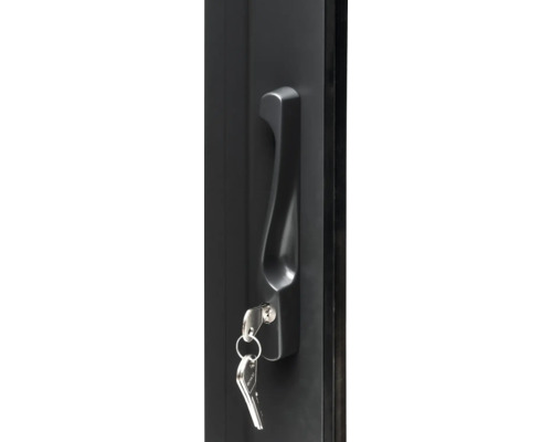 Türgriff mit Schlüssel im Schloss