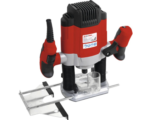 Holzmann Oberfräse mit Fräskorb und Parallelanschlag