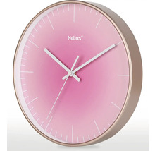 Mebus Logo Wanduhr mit Anzeige