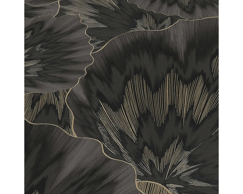 Detailansicht einer Tapete mit Blumenmuster