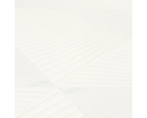 Weiße Tapete mit geometrischem Muster