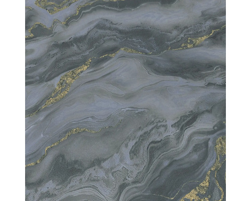 Tapete mit Marmorstruktur und goldenen Akzenten