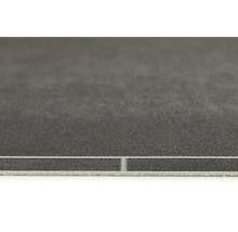 PVC-Boden Hyper Fliesenoptik dunkelgrau FB589 Fliesen 25x33 cm 300 cm breit (Meterware)