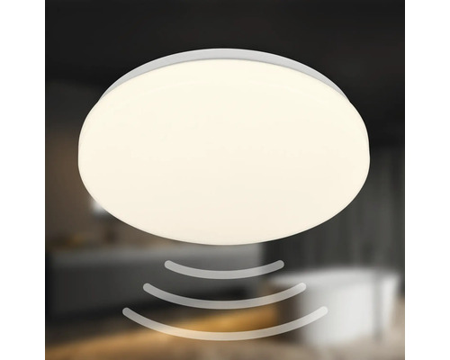 Runde Deckenleuchte mit Bewegungssensor