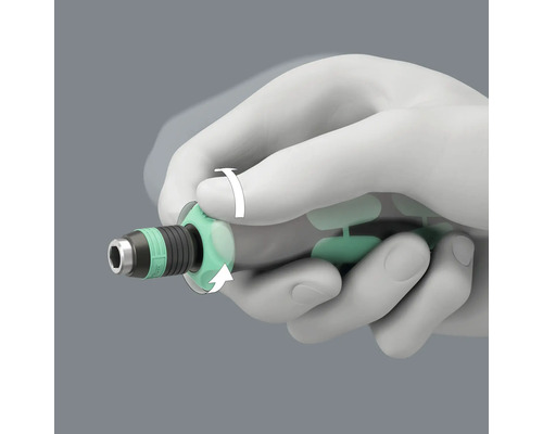 Darstellung einer Hand, die einen Schraubendreher benutzt