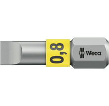 Wera Logo Schlitzschraubendreher Bit 0,8x5,5 Millimeter