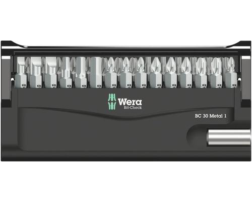 Wera Bit-Check mit verschiedenen Schrauberbits