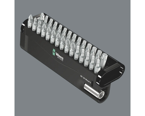 Wera Bit-Check BC 30 Wood 2 mit Holzbearbeitungsbits