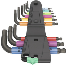 Winkelschraubendreher Set mit Kugelkopf und Halter