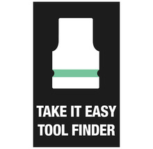 Take it easy Werkzeugfinder Symbol