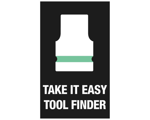 Take it easy Werkzeugfinder Symbol