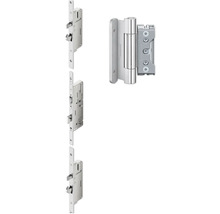 Haustür DW02 Kiefer RAL 7016 anthrazitgrau 1000x2100 mm DIN Links (nach innen öffnend)