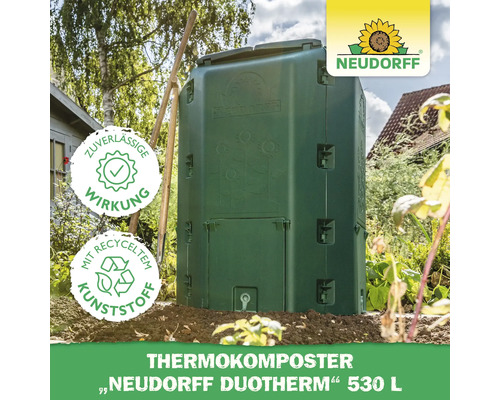 Neudorff Duotherm Thermokomposter 530 Liter für den Garten